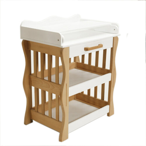 Пеленатор <b>ROYAL</b> (бук) фарбований (білий)натуральний