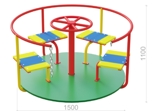 Карусель з рулем