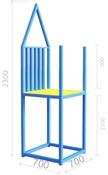 ЕЛЕМЕНТ "ВЕЖА  ПІД ГОЙДАЛКУ"  (МП)