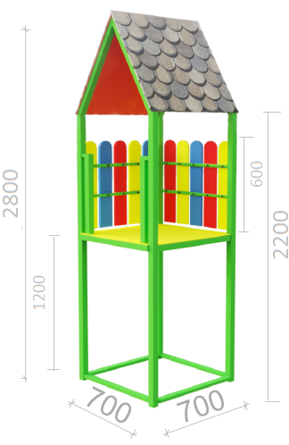 ЕЛЕМЕНТ "ВЕЖА З ДАХОМ" (ДП)